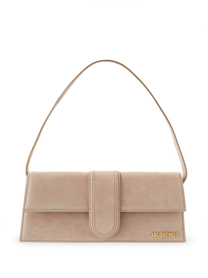 Chic Beige Shoulder Leather Bag