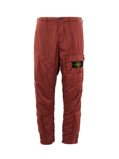 Radiant Red Tech Cargo Trousers