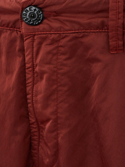 Radiant Red Tech Cargo Trousers