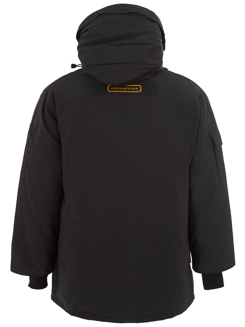 Exquisite Black Expedition Hooded Parka