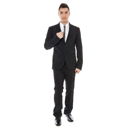 Elegant Slim Fit Men's Wool Suit