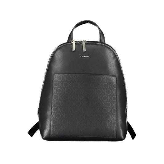 Eco-Chic Designer Backpack With Contrasting Details