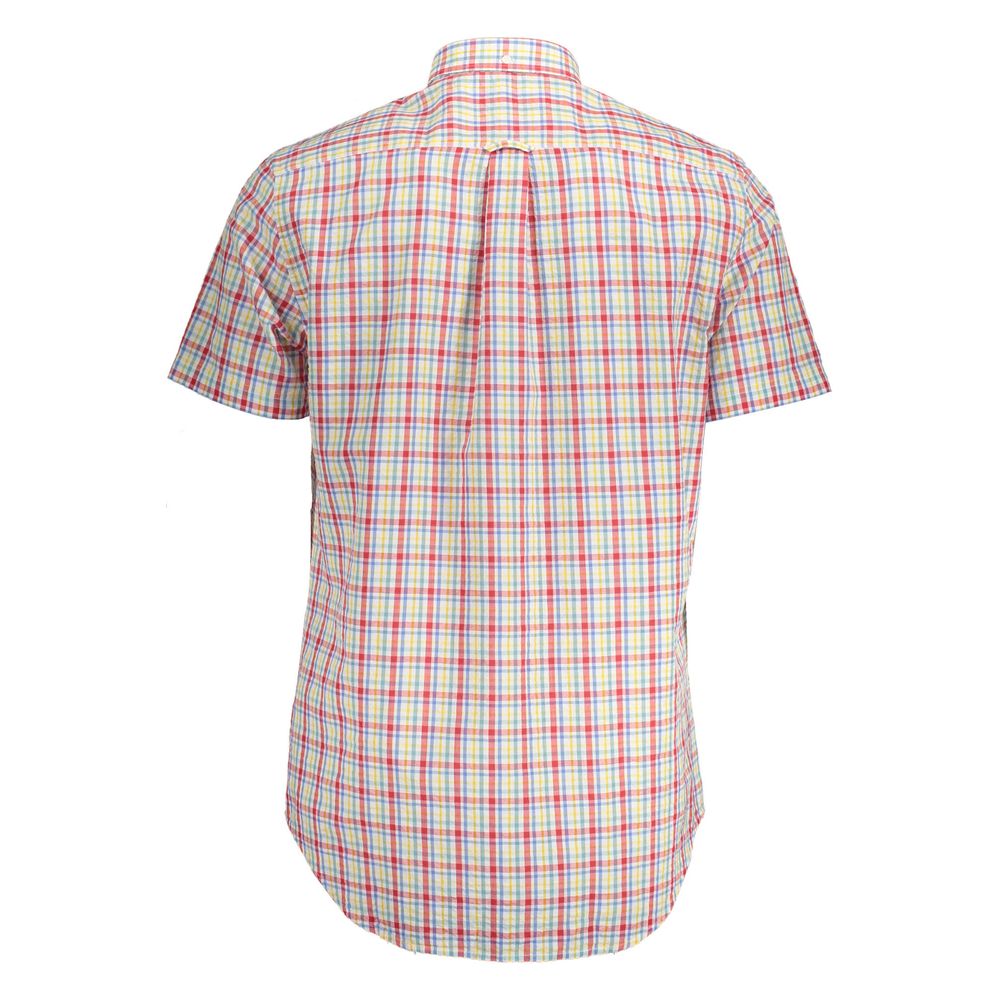 Elegant Short Sleeve Pink Shirt