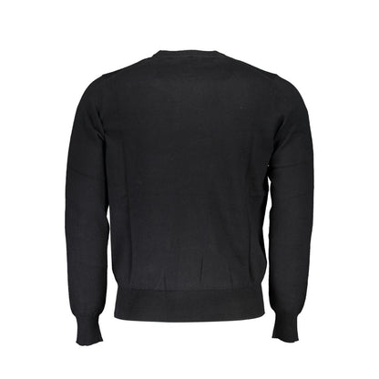 Eco-Luxe Black Crew Neck Sweater