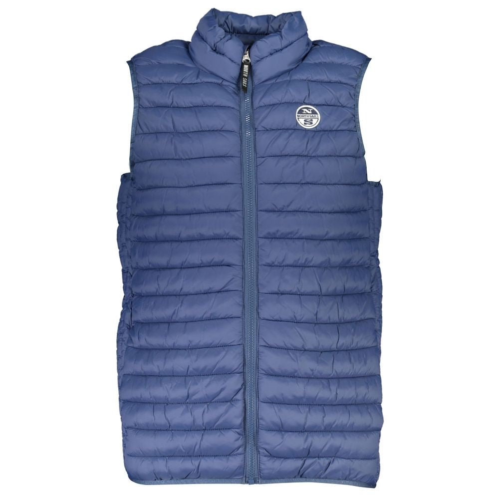 Sleek Sleeveless Zip-Up Vest with Pockets