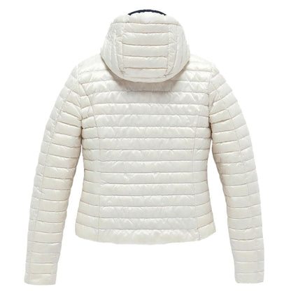 Elegant White Technical Light Jacket