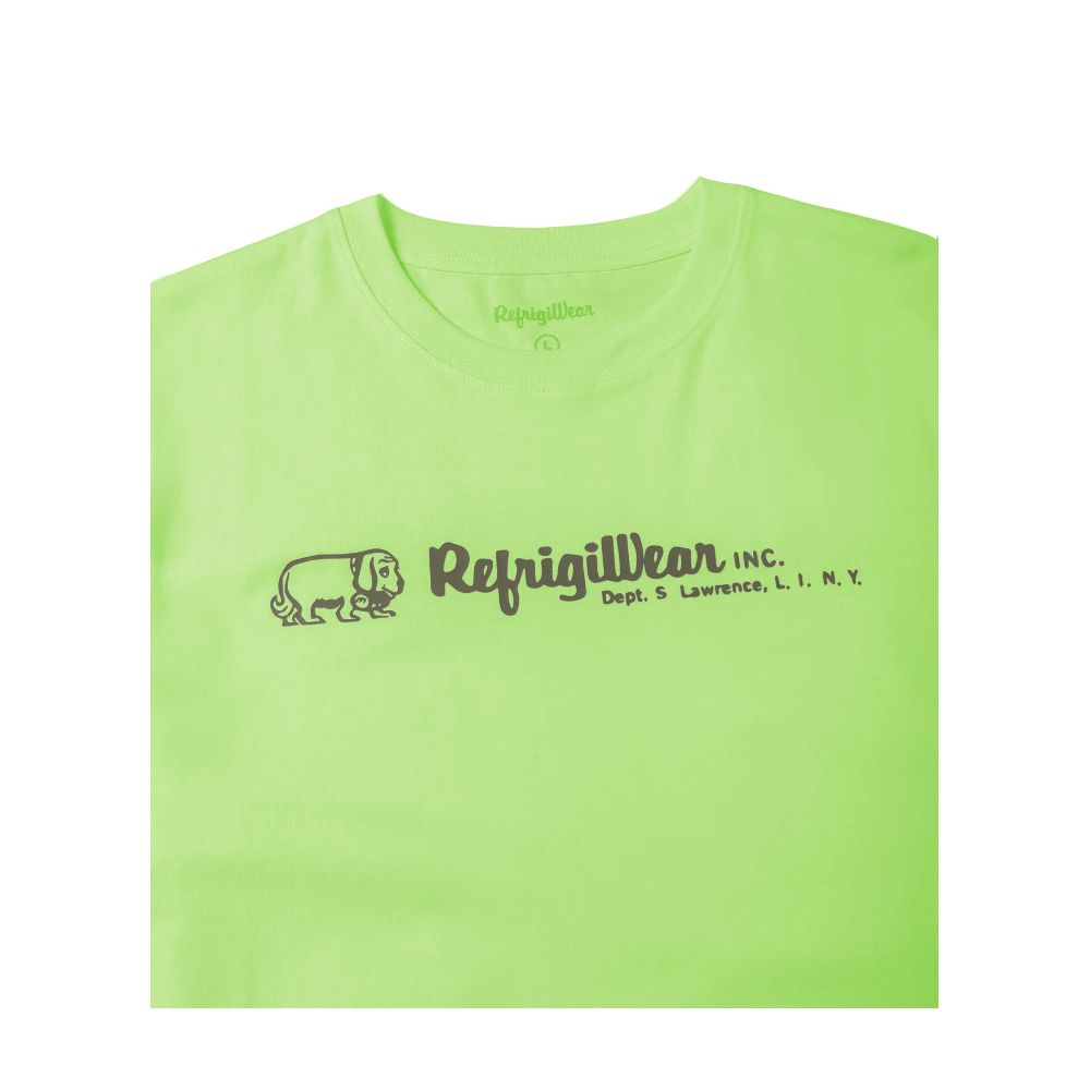 Classic Green Cotton Crew-Neck Tee