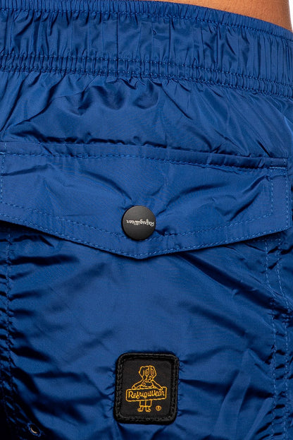 Blue Beach Escape Swim Shorts