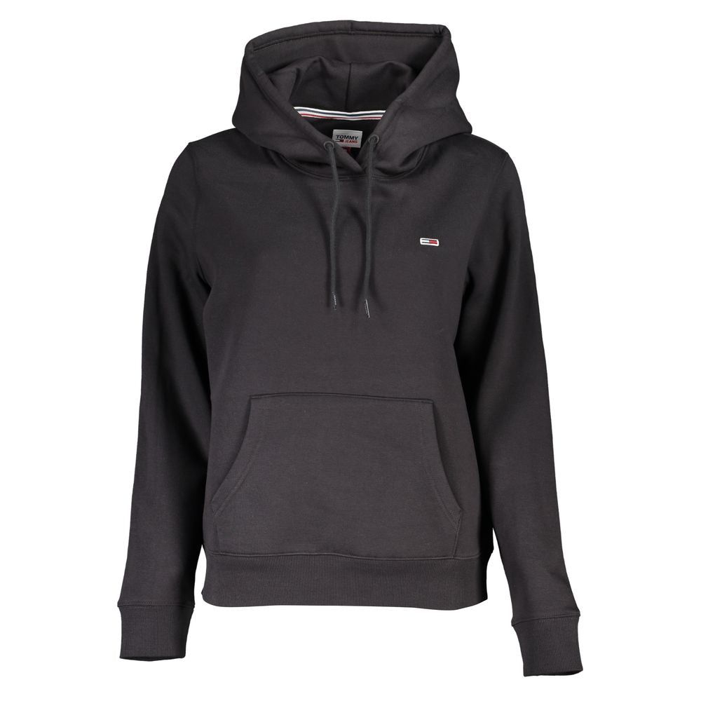 Elegant Long-Sleeve Hooded Sweatshirt