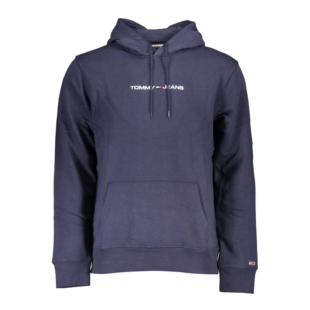 Classic Blue Hooded Sweatshirt