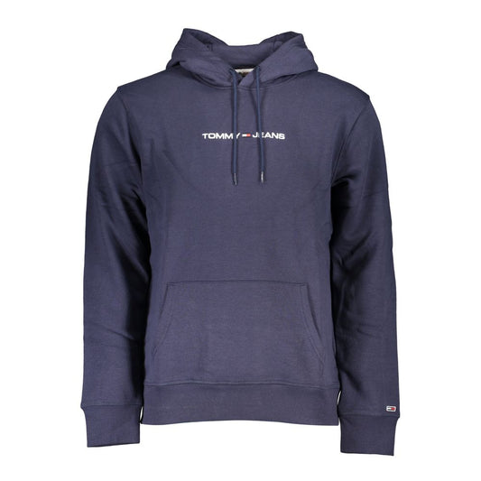 Classic Blue Hooded Sweatshirt