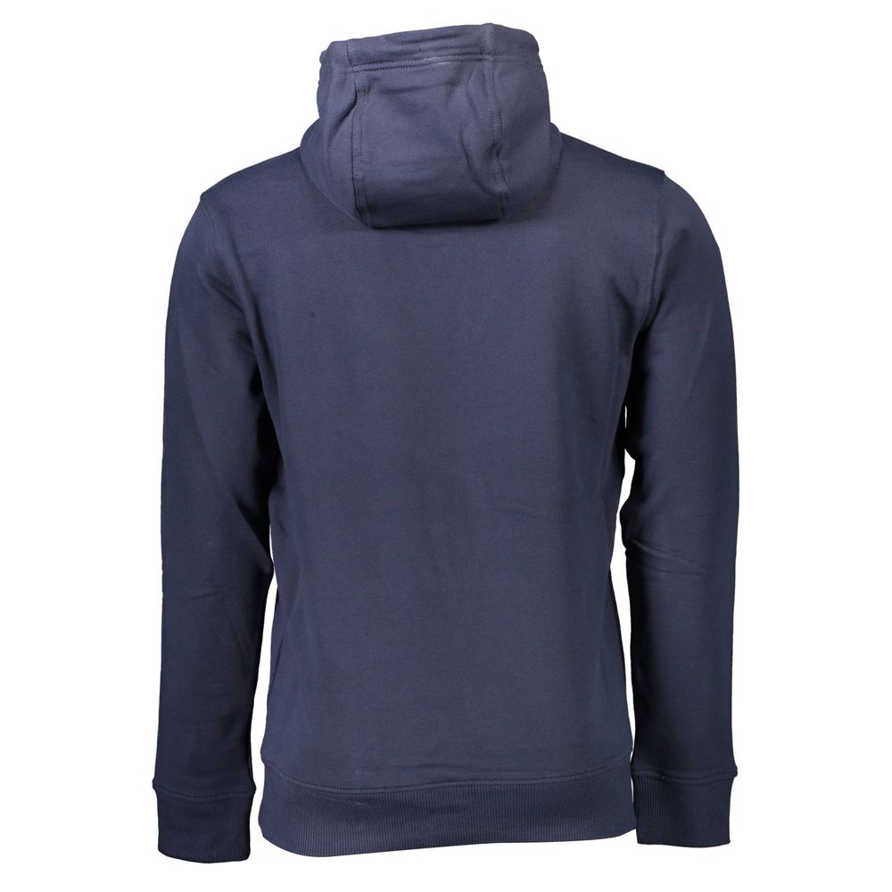 Chic Blue Organic Cotton Hoodie