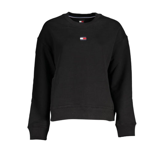 Crew Neck Embroidered Logo Fleece Sweatshirt