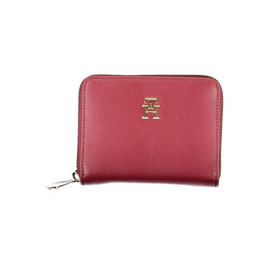 Elegant Pink Multi-Compartment Wallet