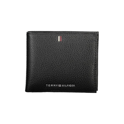 Elegant Leather Bifold Wallet with Coin Pocket