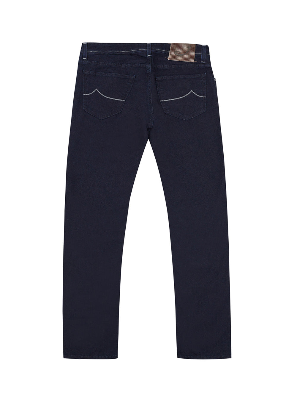 Elegant Dark Blue Denim Regula Fit Jeans