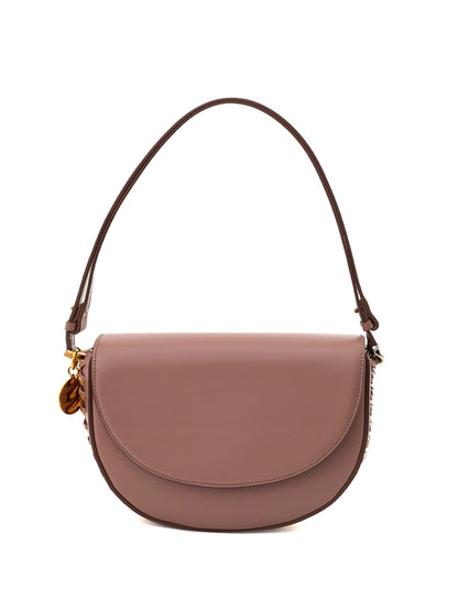 Chic Nude Frayme Shoulder Bag