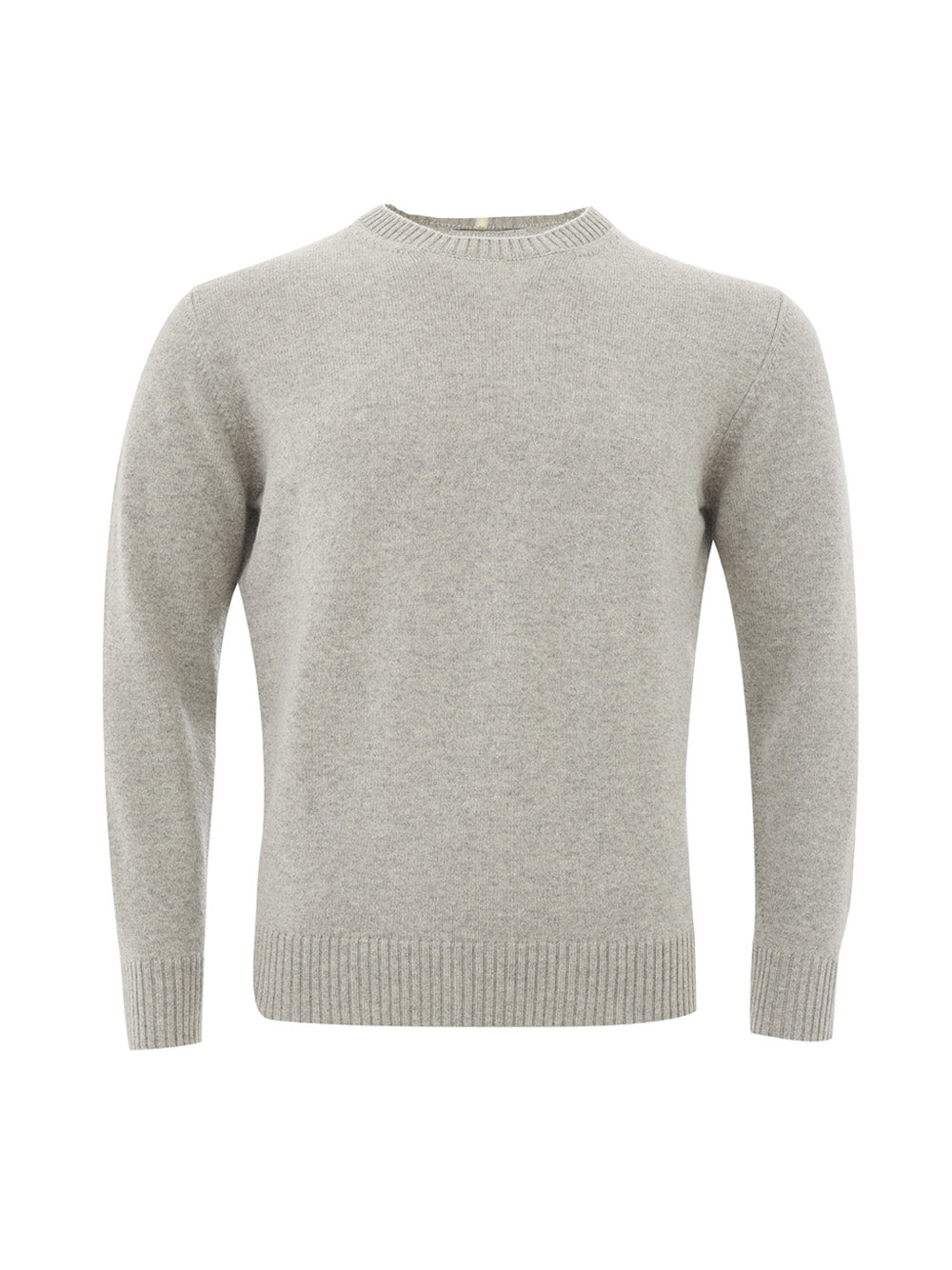 Elegant Cashmere Blend Round Neck Jumper