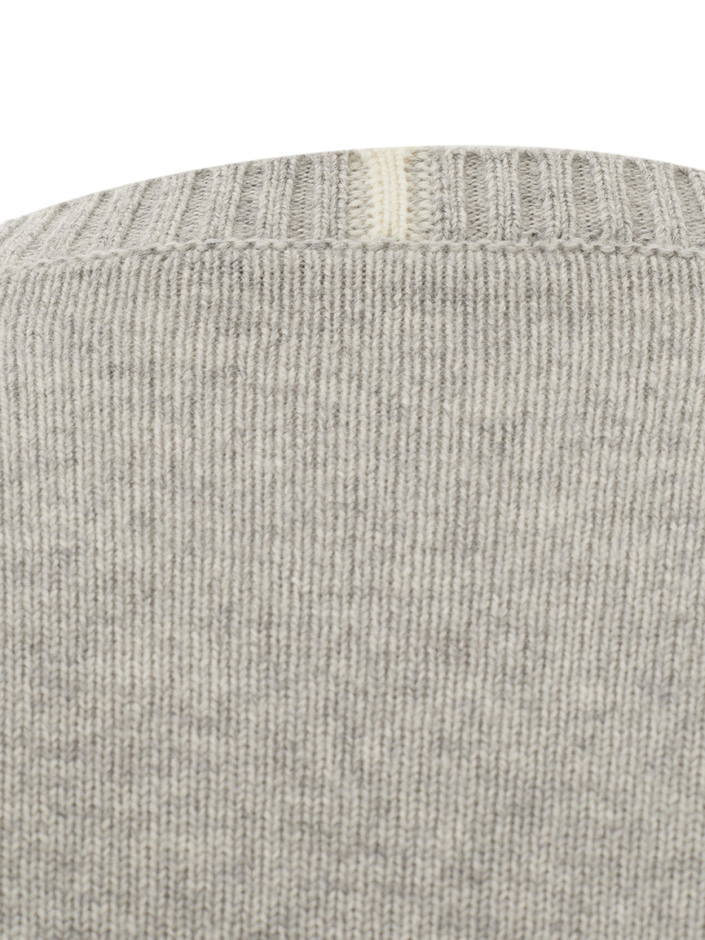 Elegant Cashmere Blend Round Neck Jumper