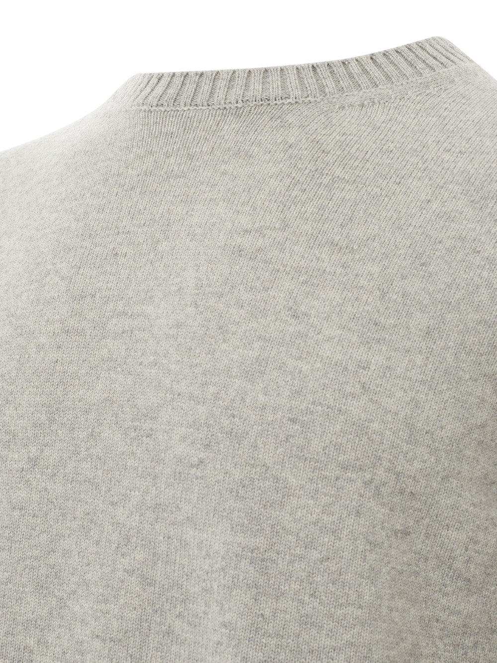 Elegant Cashmere Blend Round Neck Jumper