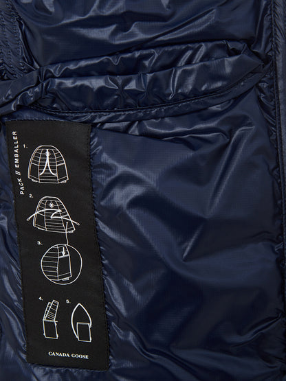 Quilted Blue Lightweight Crofton Jacket