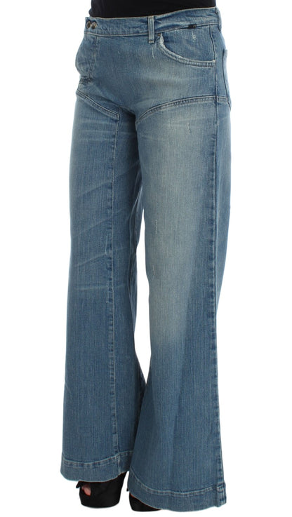 Chic Wide Leg Denim Indulgence