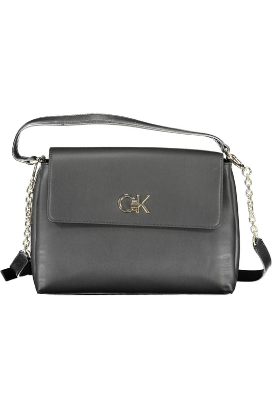 Elegant Black Shoulder Handbag