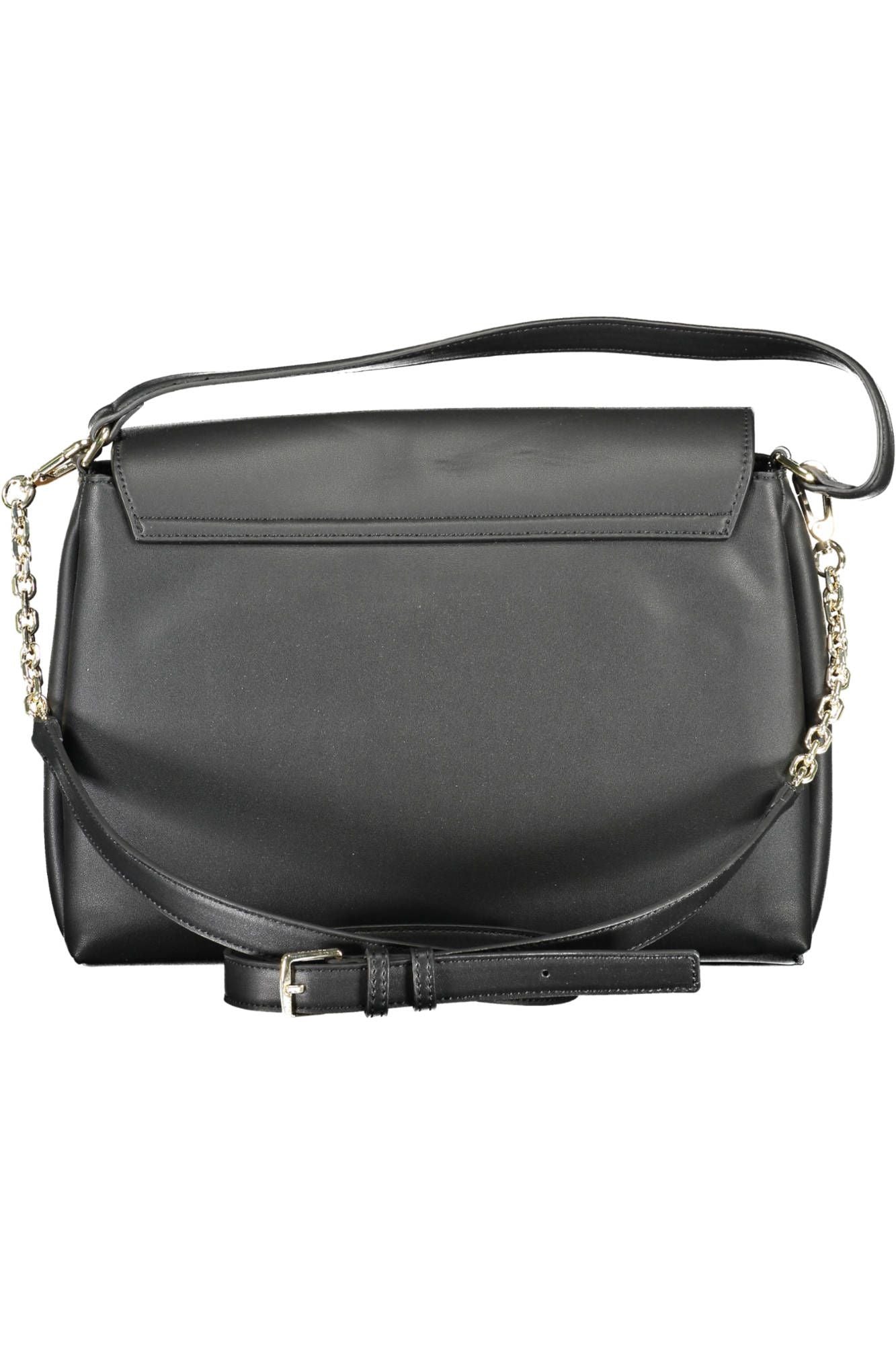 Elegant Black Shoulder Handbag