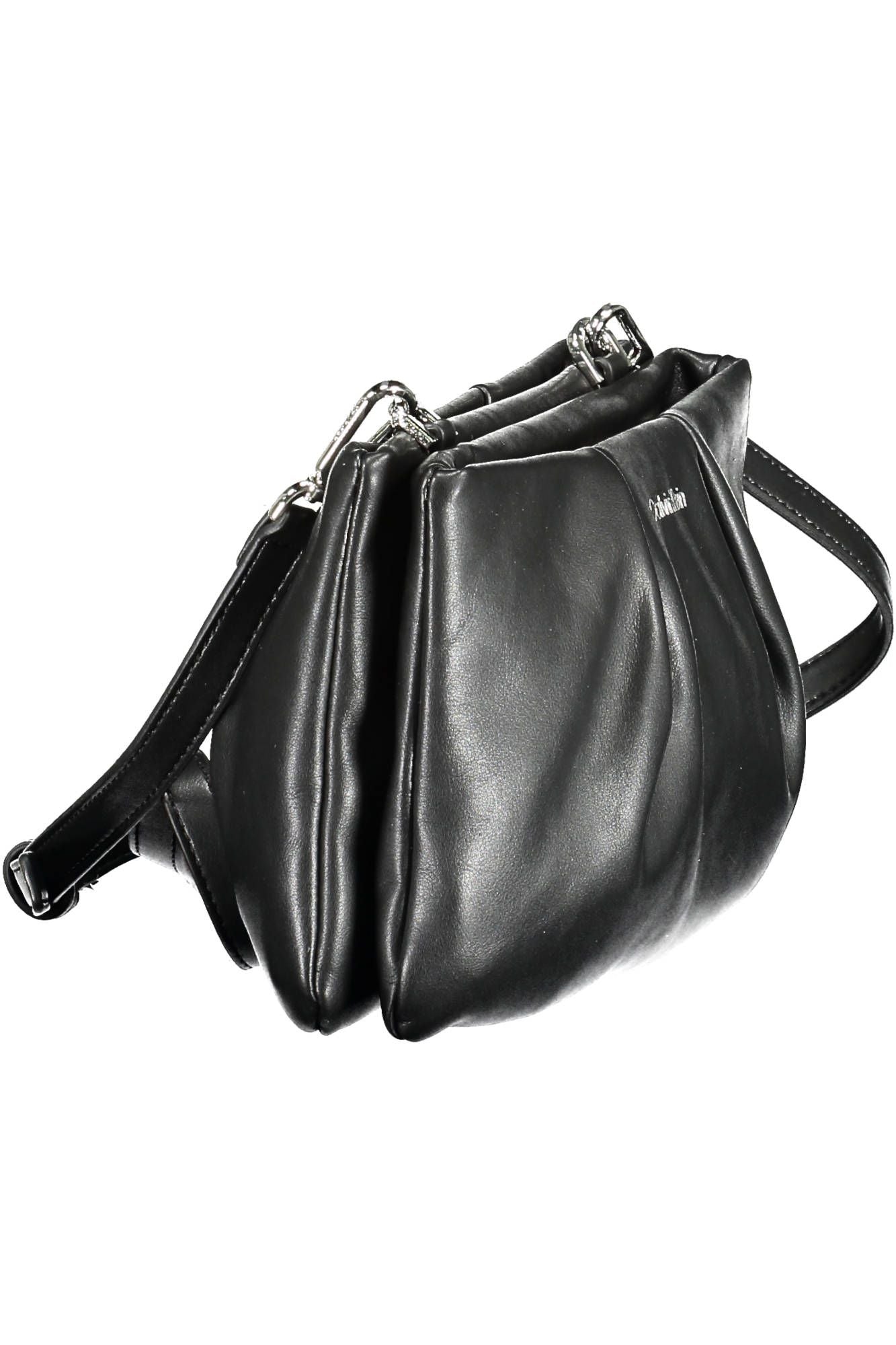 Chic Black Multi-Compartment Handbag