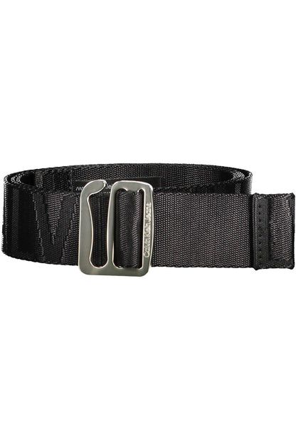 Sleek Nylon Adjustable Belt with Metal Buckle