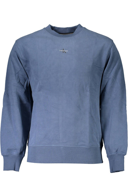Calvin Klein Blue Cotton Sweatshirt
