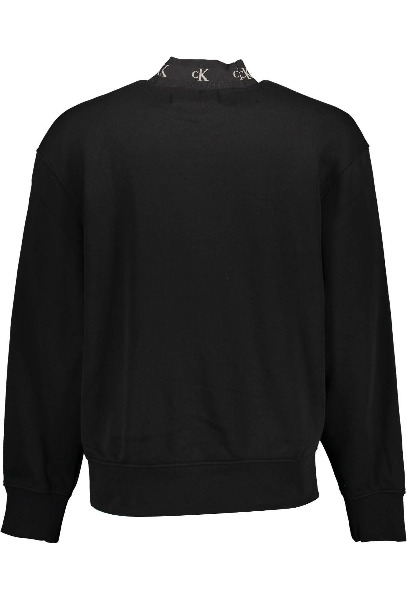 Sleek Cotton Sweatshirt with Embroidery
