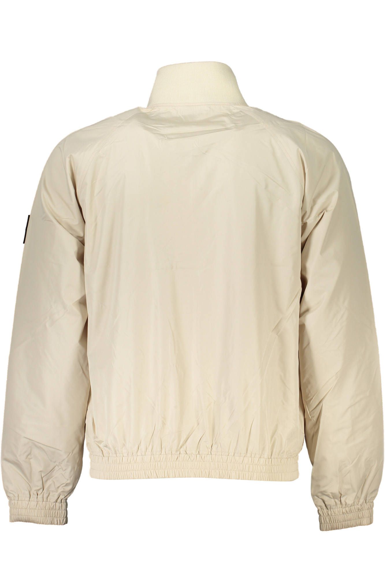 Chic Beige Recycled Polyester Jacket