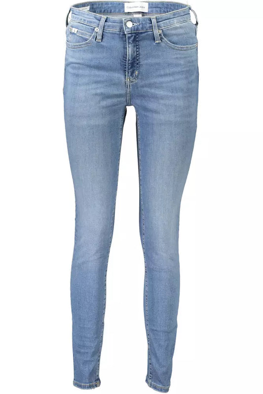 Chic Skinny Jeans in Light Blue