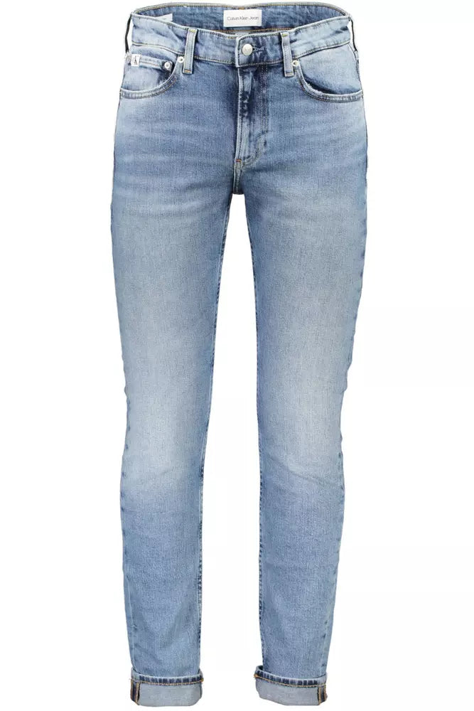 Eco-Conscious Light Blue Denim Jeans