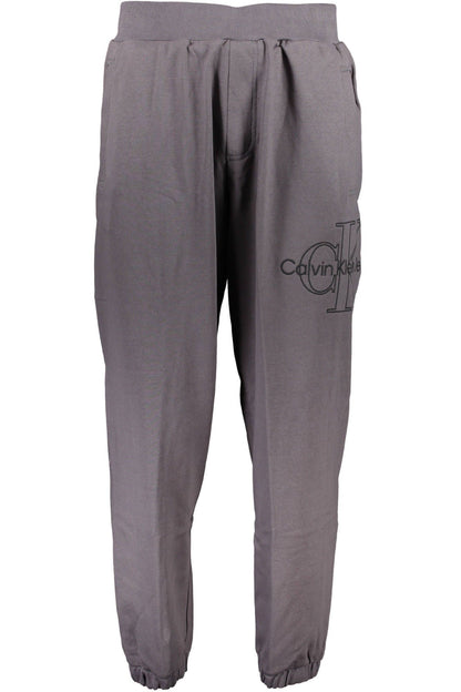 Elegant Sports Trousers with Embroidered Logo