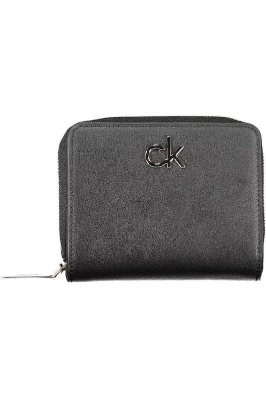 Elegant Black RFID Wallet with Secure Closure