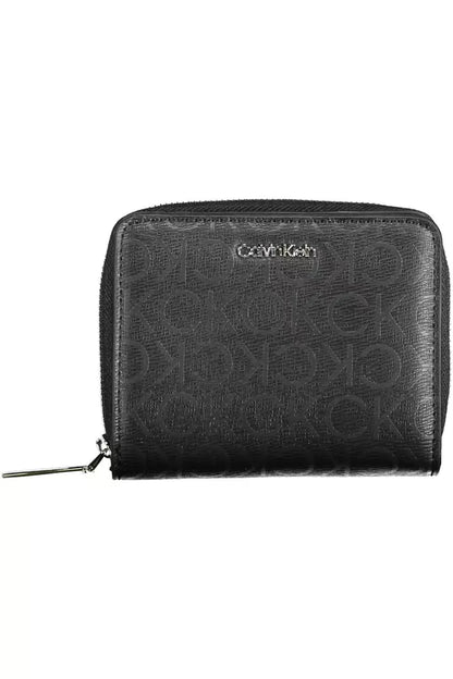 Elegant Black Wallet with RFID Block & Coin Purse