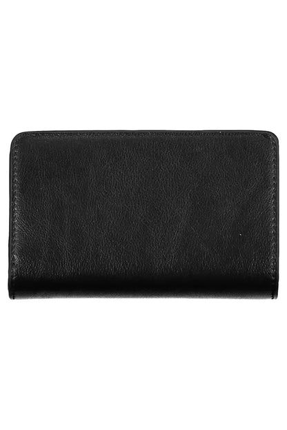 Sleek Black RFID-Secure Wallet for Her