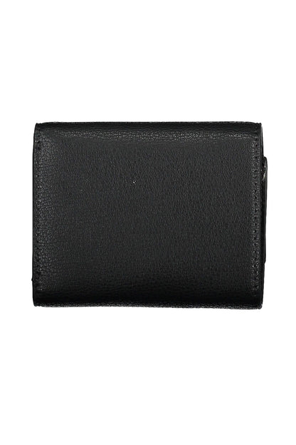 Elegant Black Dual-Compartment Wallet