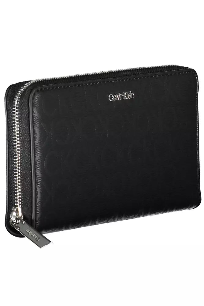 Sleek Black Multi-Compartment Wallet