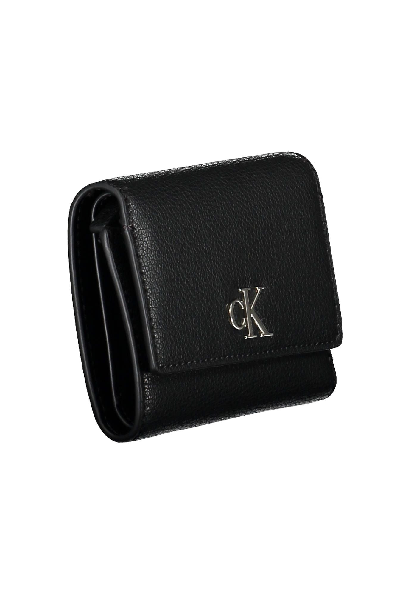 Elegant Black Dual-Compartment Wallet