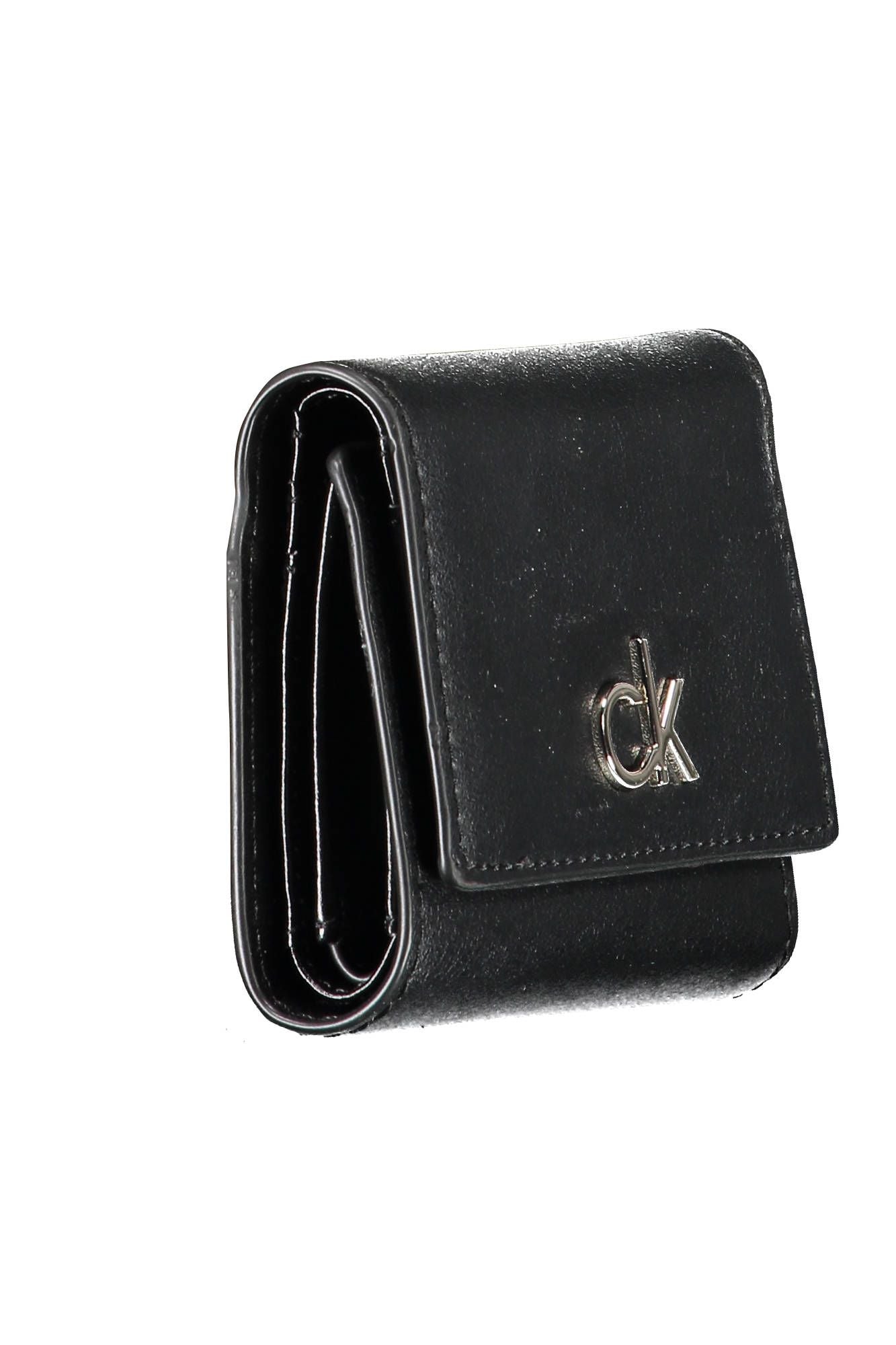 Elegant Black Polyester Wallet with RFID Lock