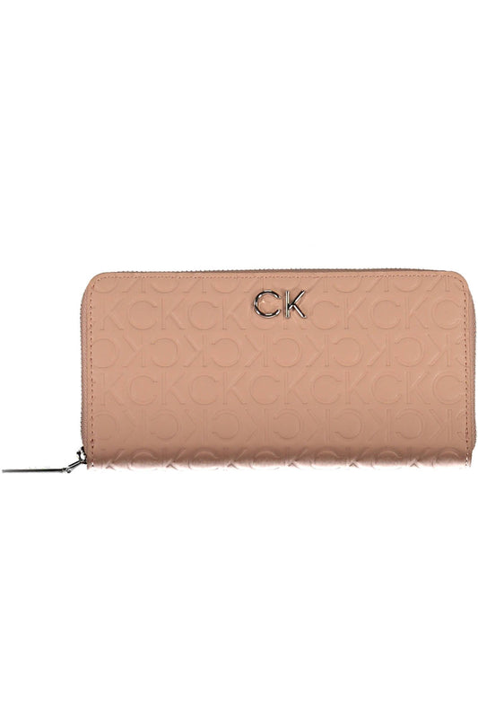 Elegant Pink RFID Wallet with Multiple Compartments