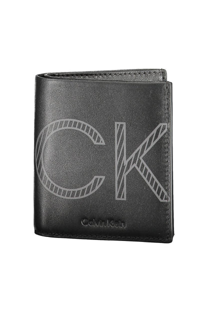 Sleek Dual Compartment Leather Wallet