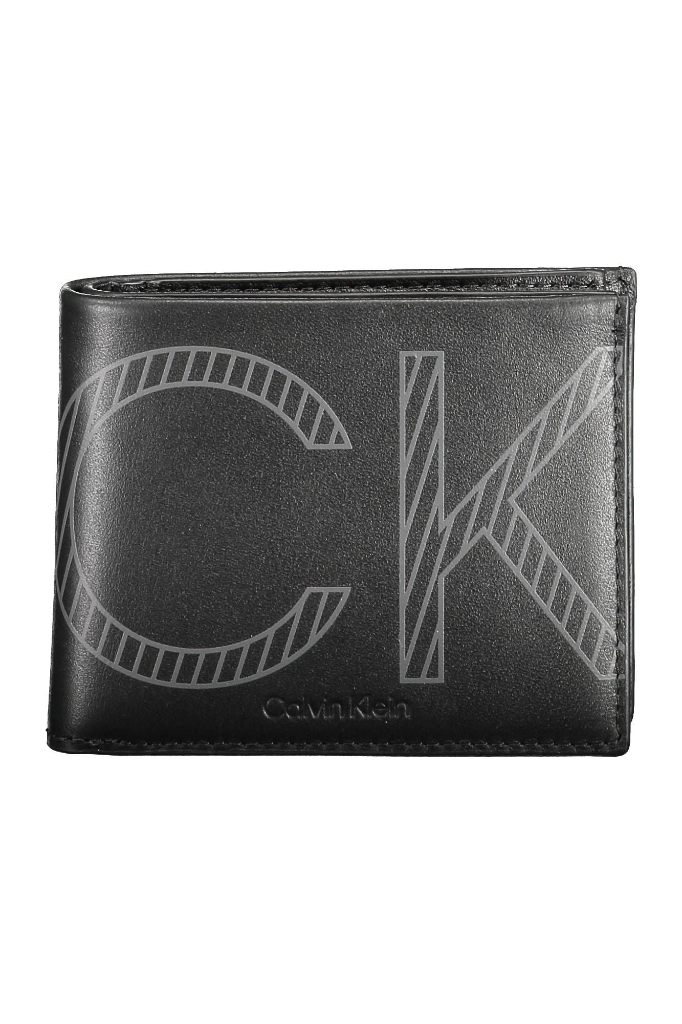 Elegant Black Leather Bifold Wallet