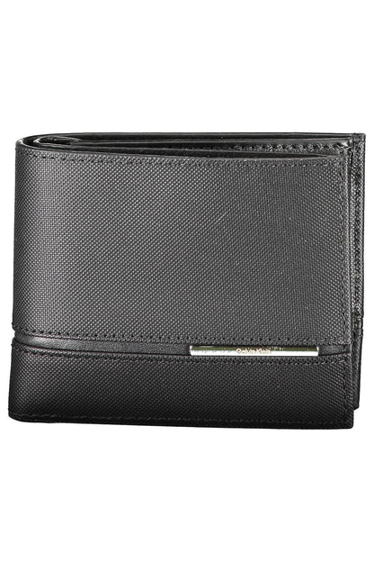 Elegant Black Leather RFID Wallet