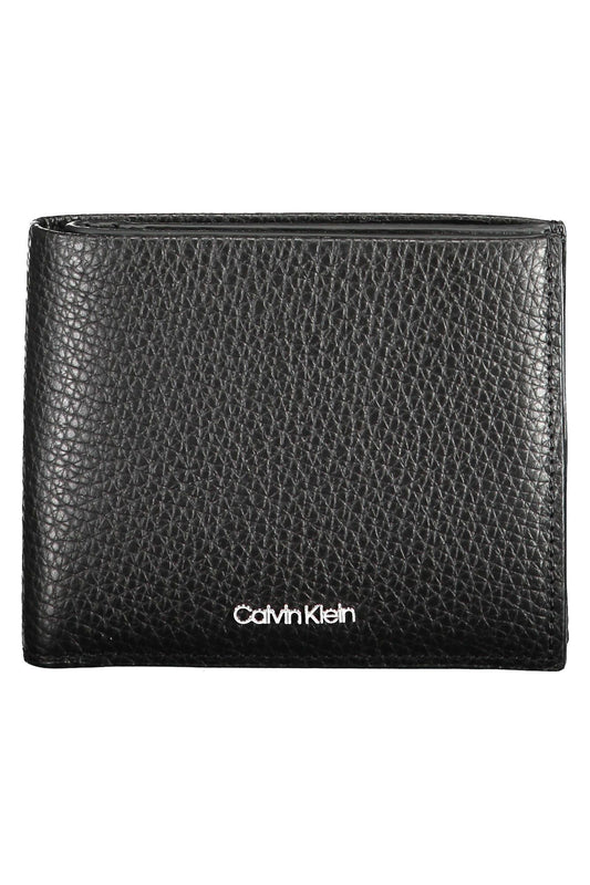 Elegant Black Leather Men's Wallet