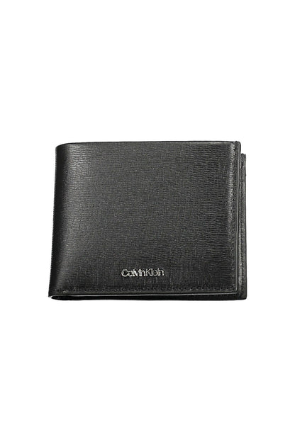 Elegant Black RFID-Blocking Wallet