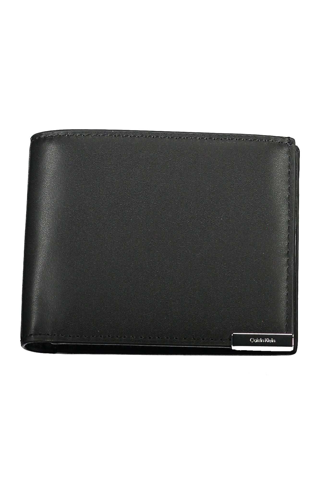 Sleek Black RFID-Blocking Men's Wallet